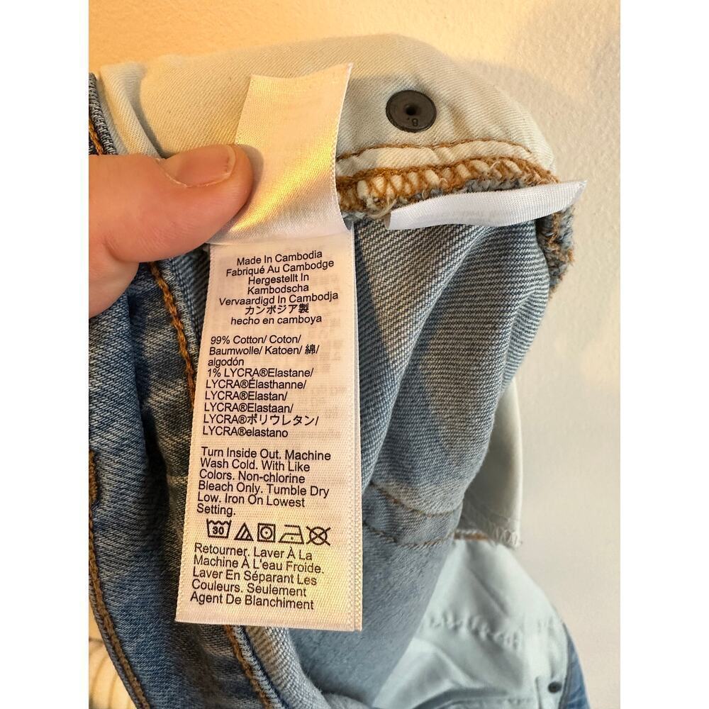 J. Crew Mid Rise Flare Cropped Retro Stretch Plus Size Comfortable Jeans Size 34 - Picture 5 of 6